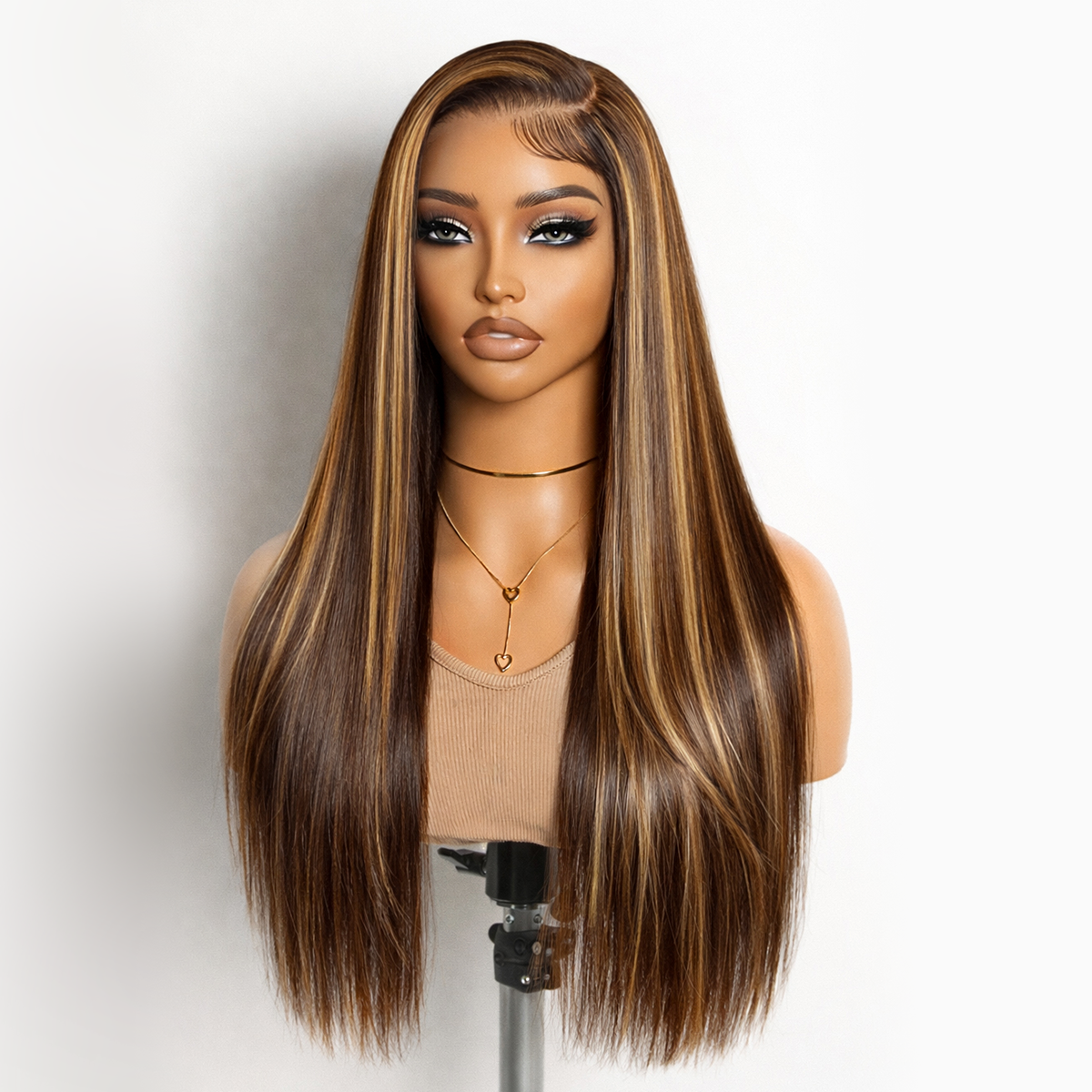 US Only | Luvme All-Day Comfort™ Wig 180% / 250% Density Bone Straight with Baby Hair PartingMax Glueless 7x6 Closure HD Lace Wig Pre-Cut Lace