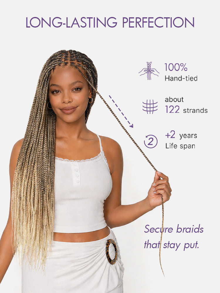 [New Arrival] Salon Braids HD Lace Knotless Wig ✨