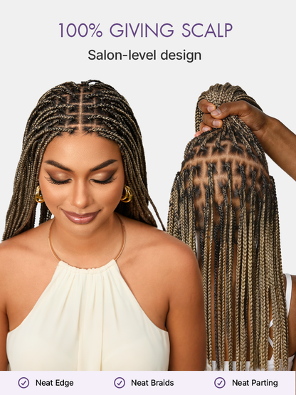 [New Arrival] Salon Braids HD Lace Knotless Wig ✨