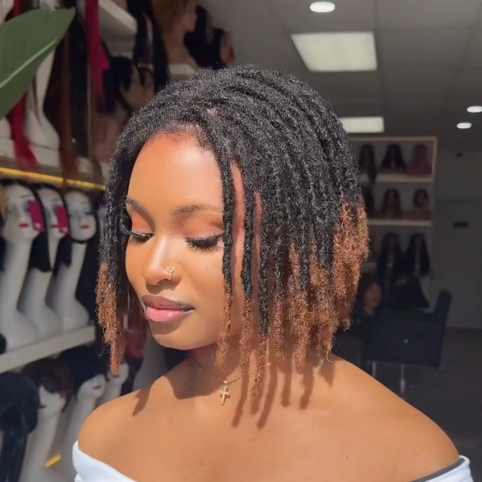 Full Lace Soft And Lightweight Locs Wig With Invisi Drawstring