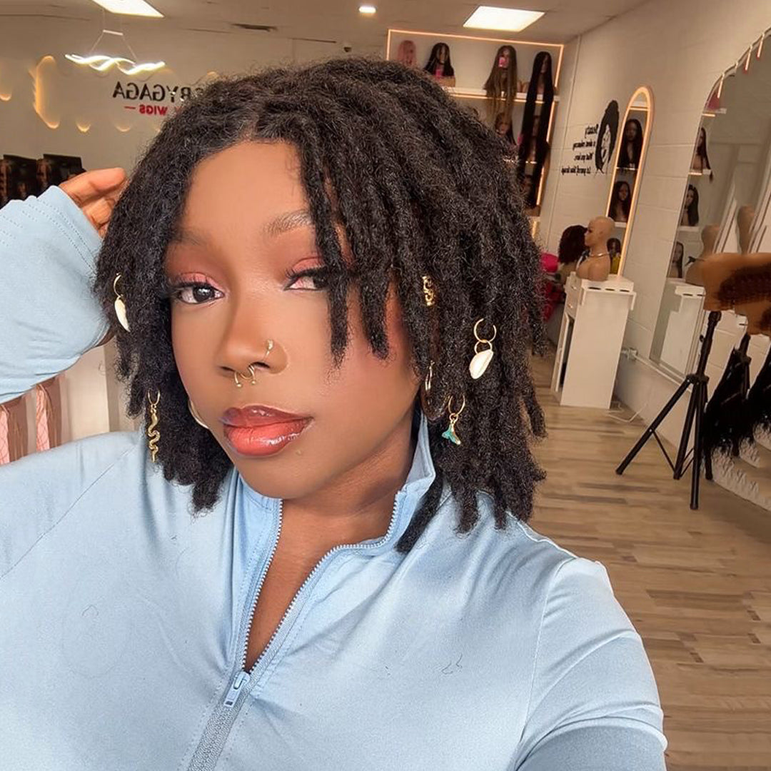Full Lace Soft And Lightweight Locs Wig With Invisi Drawstring