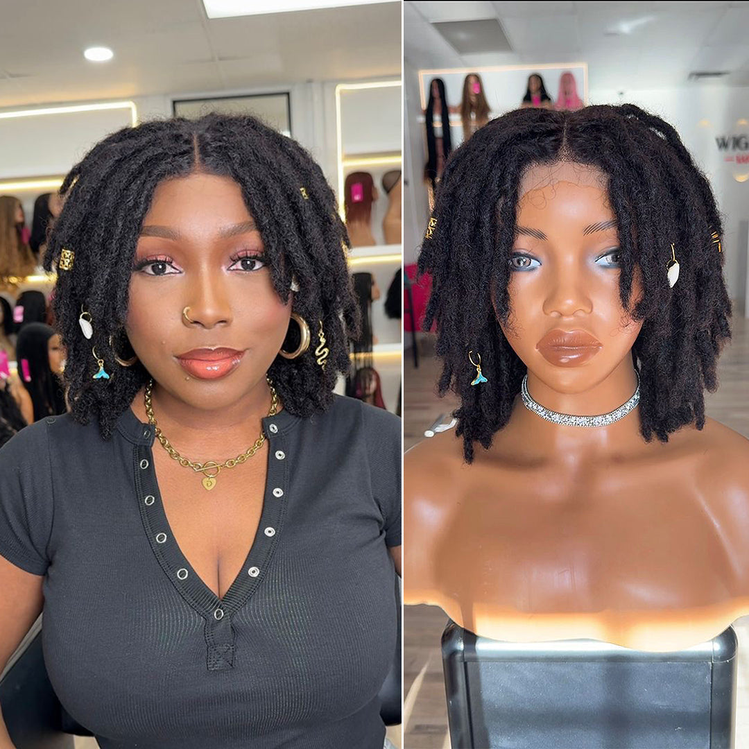 Full Lace Soft And Lightweight Locs Wig With Invisi Drawstring