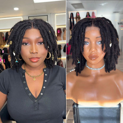 Full Lace Soft And Lightweight Locs Wig With Invisi Drawstring